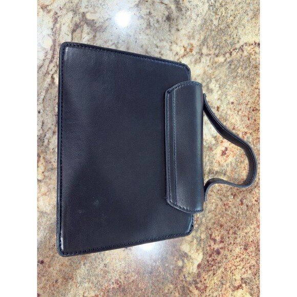 Urban Outfitters Compact Black Mini Handbag – Structured Evening Bag with Handle - Picture 9 of 10